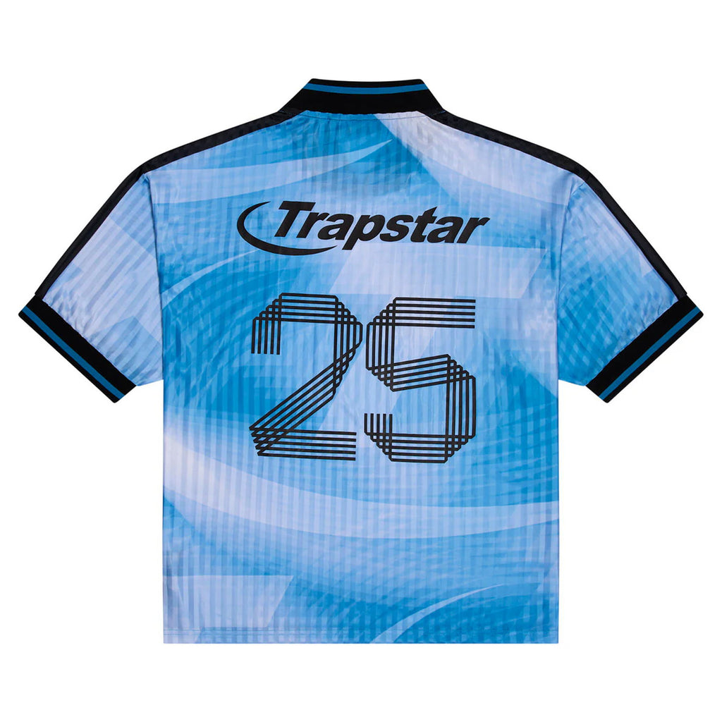 Trapstar Hyperdrive SS Football Jersey 'Blue/Black'