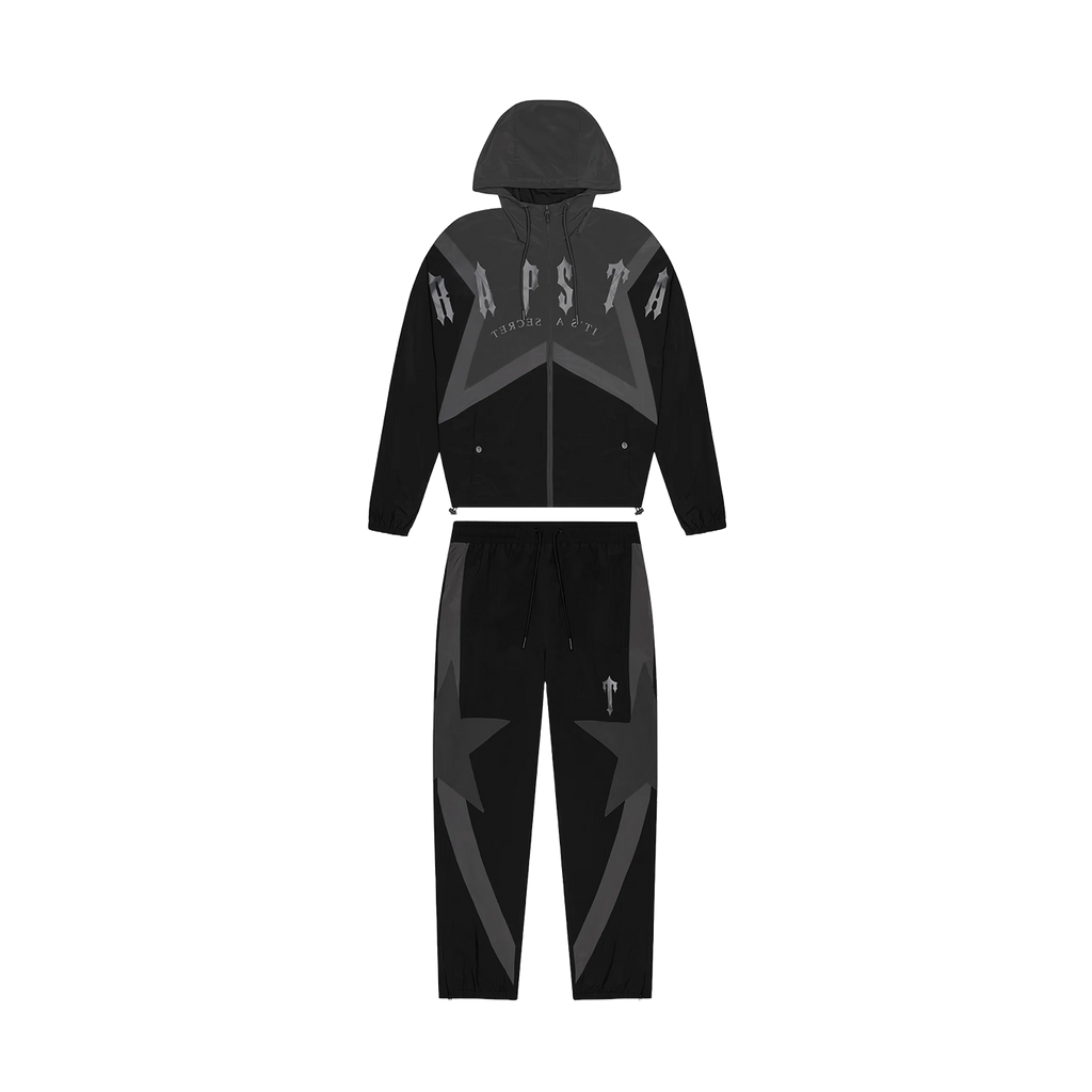 Trapstar Irongate Arch Star Shell Tracksuit 'Black'
