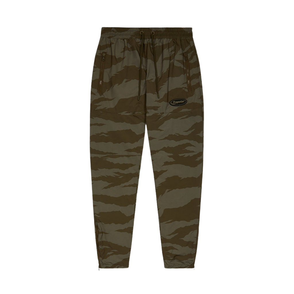 Trapstar Hyperdrive Track Bottom - Tiger Camo 'Khaki'