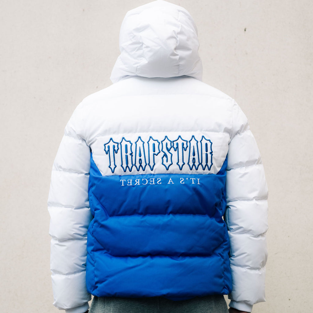Trapstar Decoded Puffer 25 'White Blue'