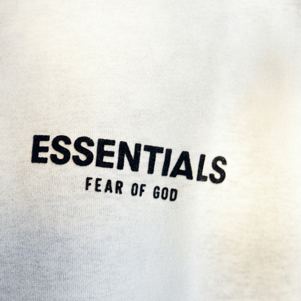 Fear of God Essentials Hoodie 'Light Oatmeal' (SS22)