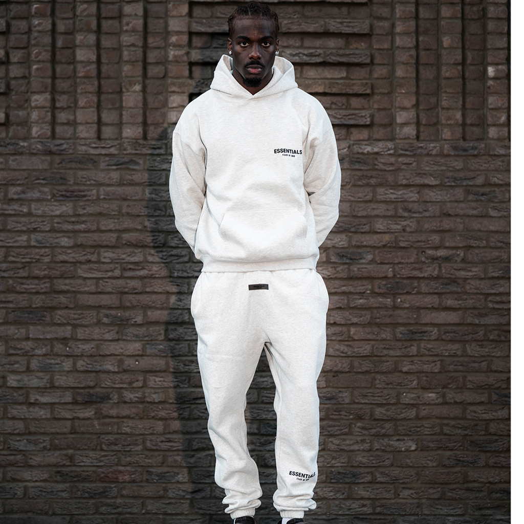 Fear of God Essentials Hoodie 'Light Oatmeal' (SS22)