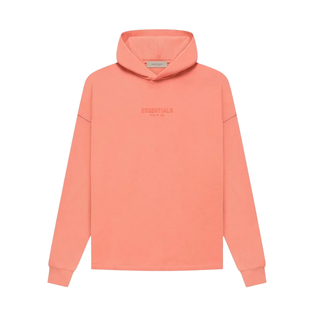 Fear of God Essentials Relaxed Hoodie 'Coral'