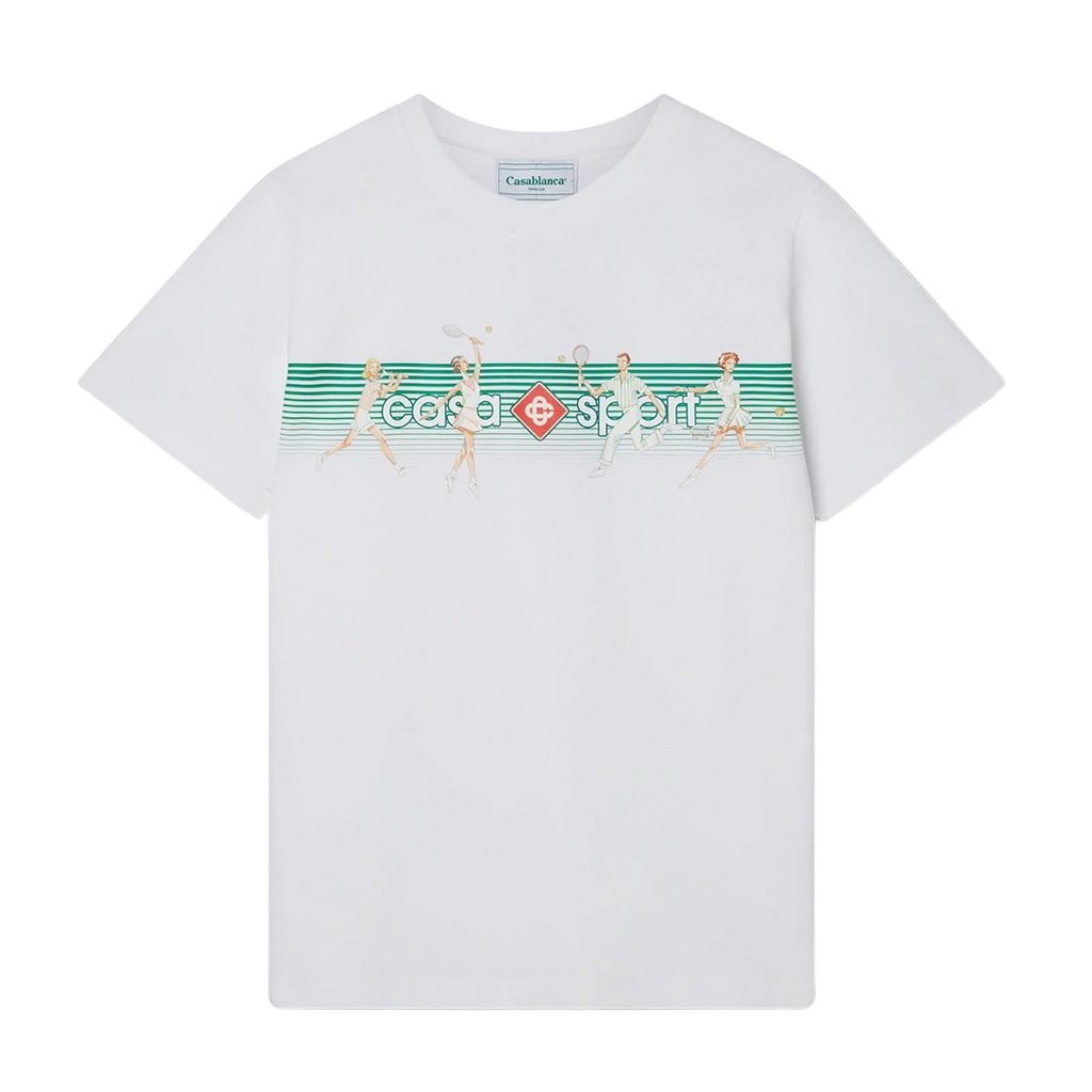 Casablanca Playful Stripes T-Shirt