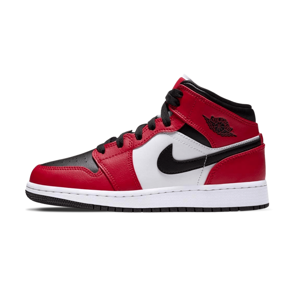 Air Jordan 1 Mid Chicago Black Toe GS