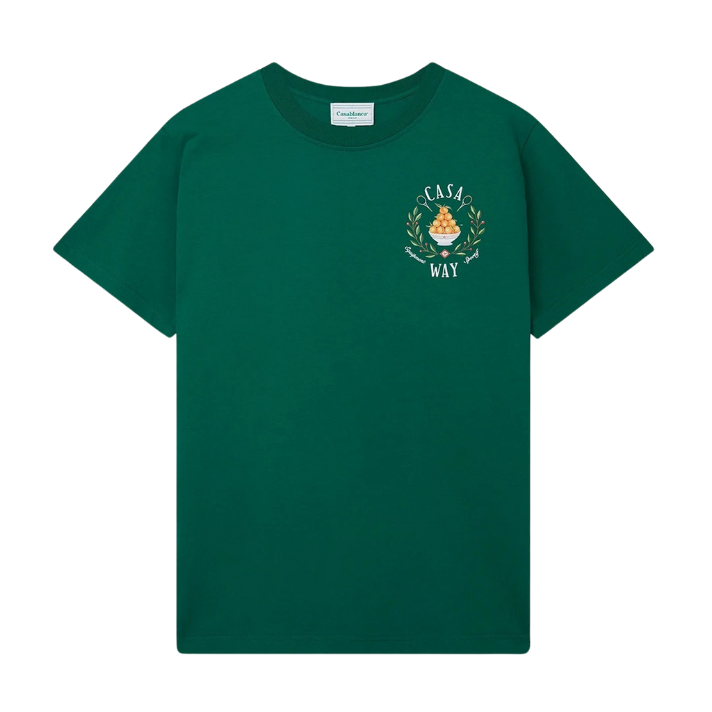 Casablanca Casa Way T-Shirt 'Evergreen'