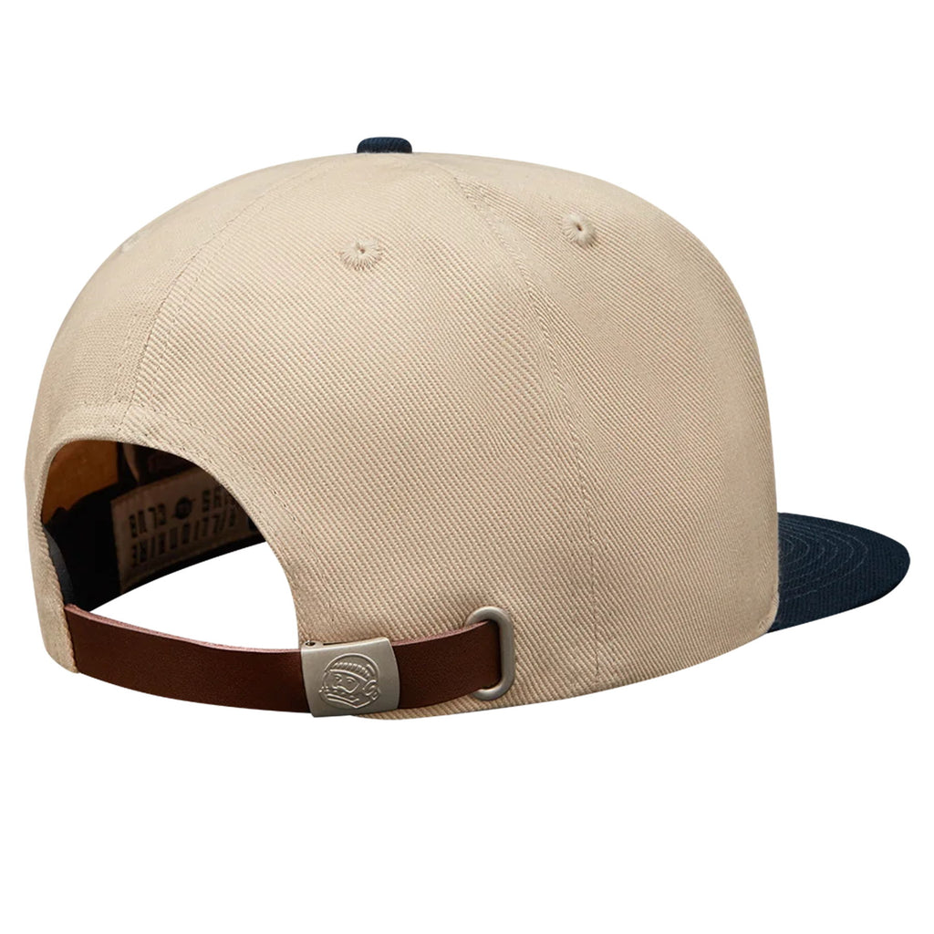Billionaire Boys Club College Strapback Cap 'Ecru Navy'