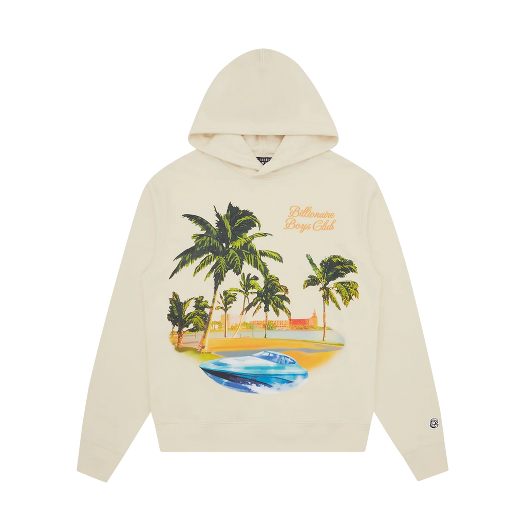 Billionaire Boys Club Resort Popover Hoodie 'Ecru'