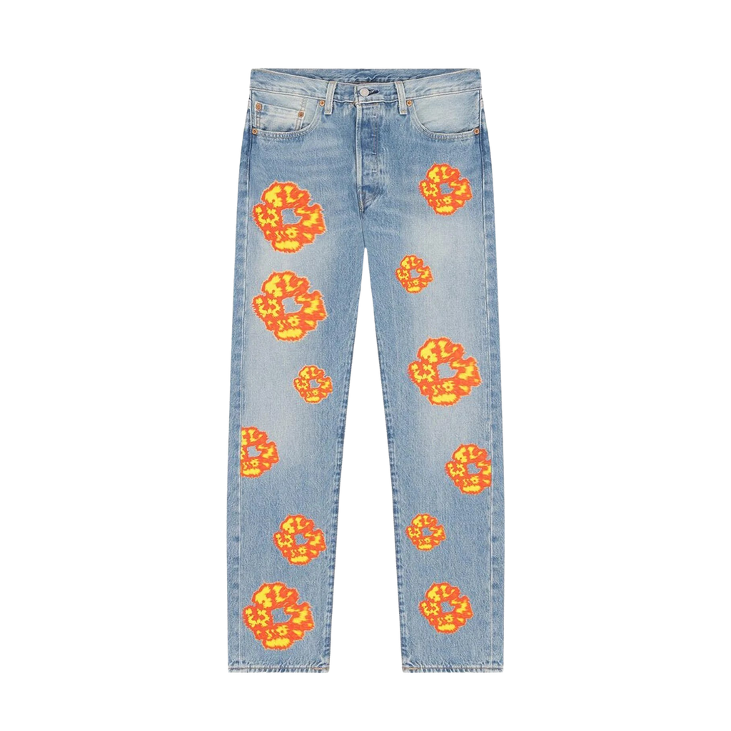 Denim Tears X Offset Jeans 'Light Wash'
