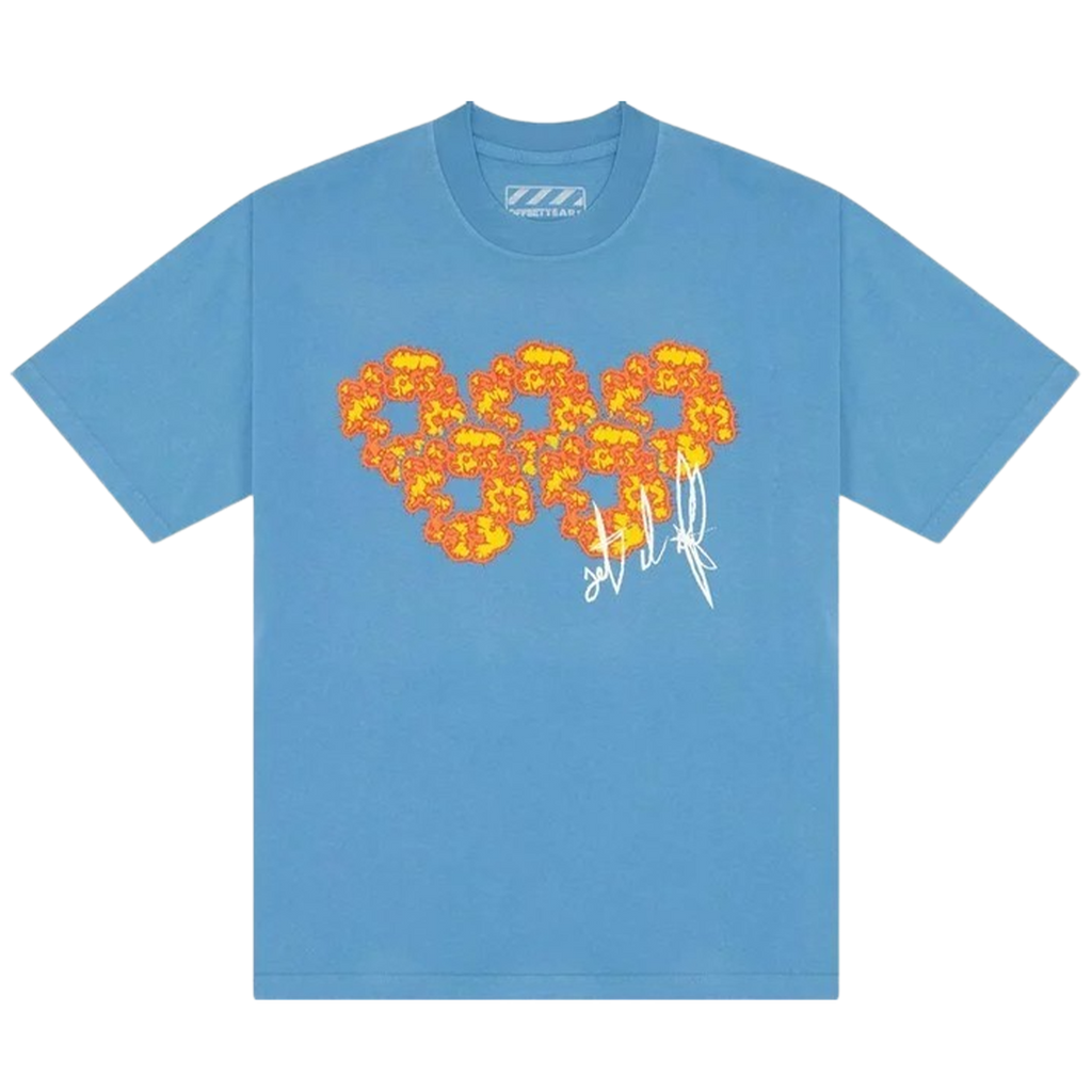 Denim Tears x Offset Set It Off 4 T-Shirt 'Blue'