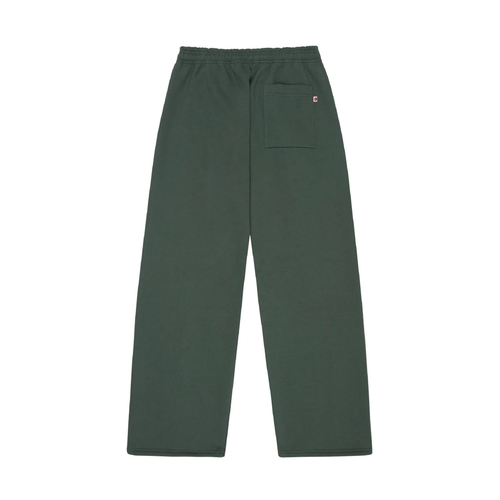 Broken Planet Basics Straight Leg Sweatpants - Emerald Green