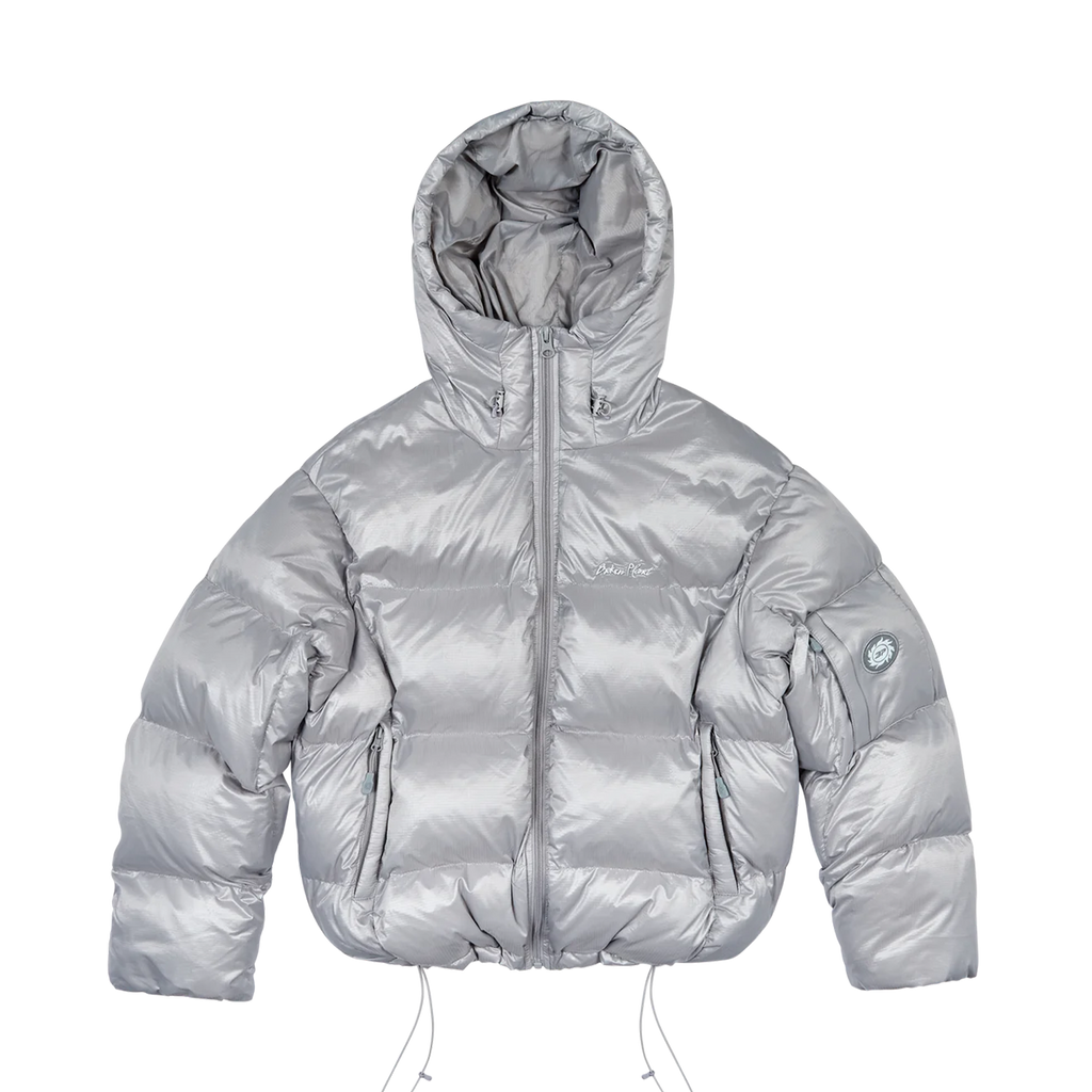 Broken Planet Puffer Jacket 'Silver'