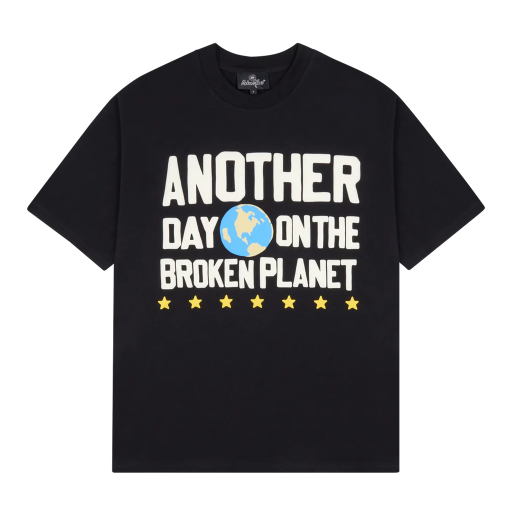 Broken Planet T-Shirt 'Another Day' - Midnight Black