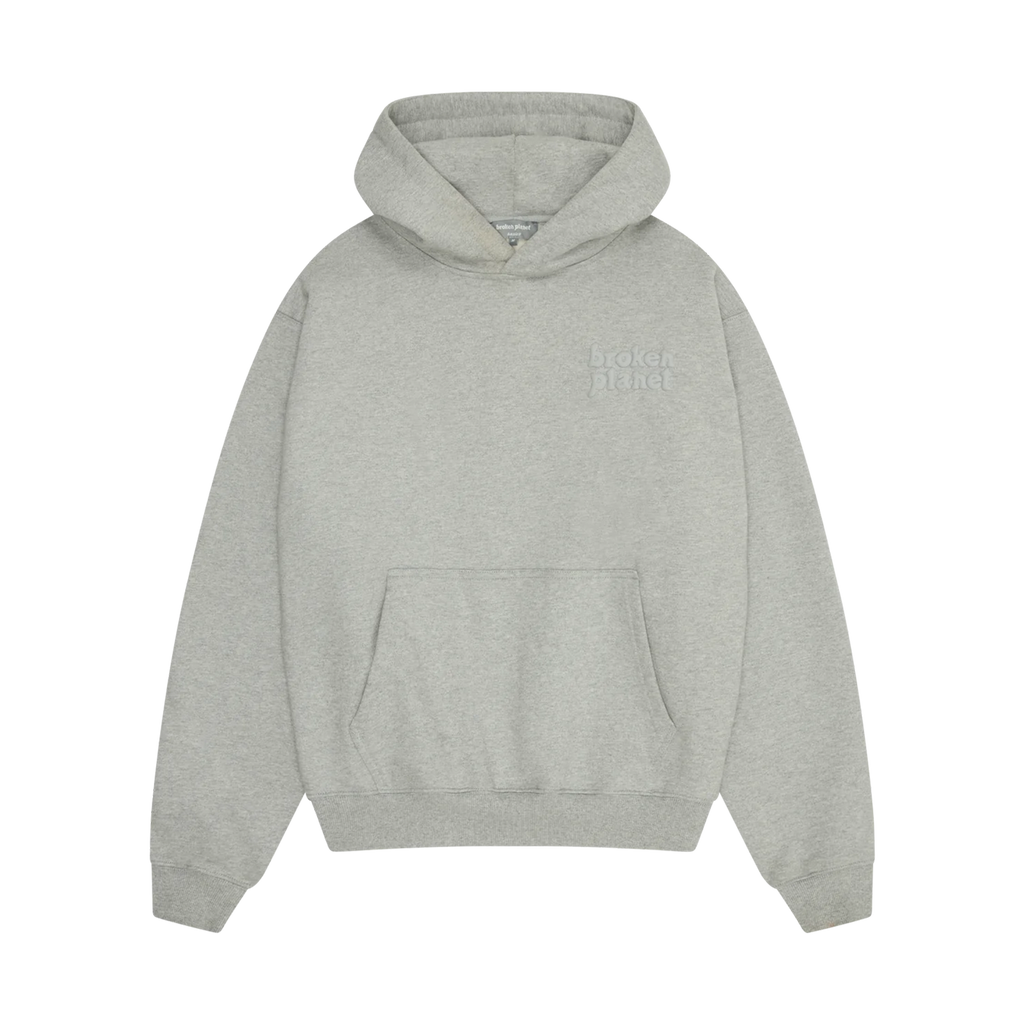Broken Planet Basics Hoodie - Heather Grey