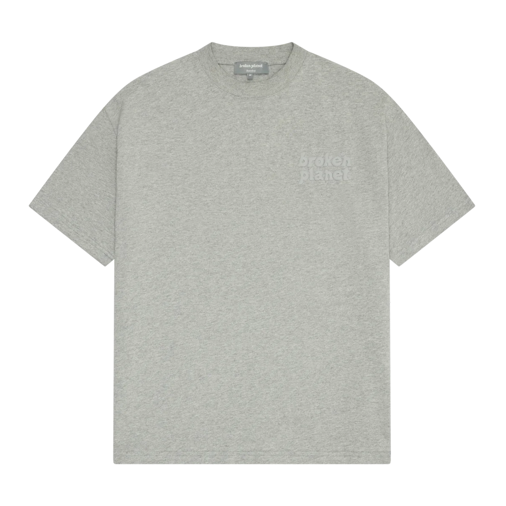 Broken Planet Basics T-shirt - Heather Grey