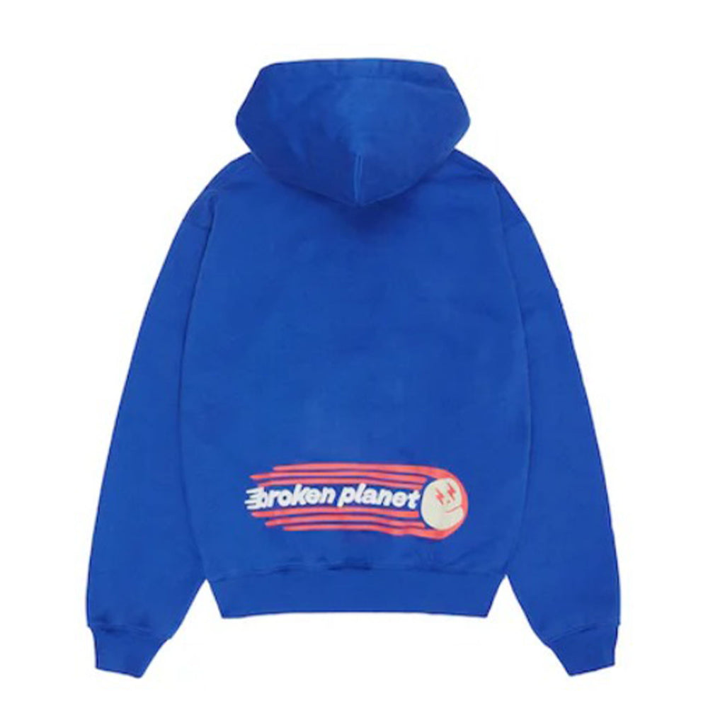 Broken Planet Hoodie 'The Future Is Here' - Dark Blue