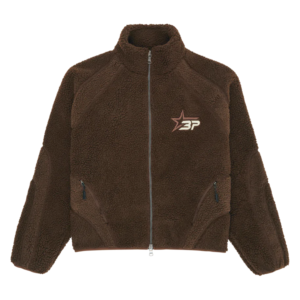 Broken Planet Polar Fleece 'Mocha Brown'