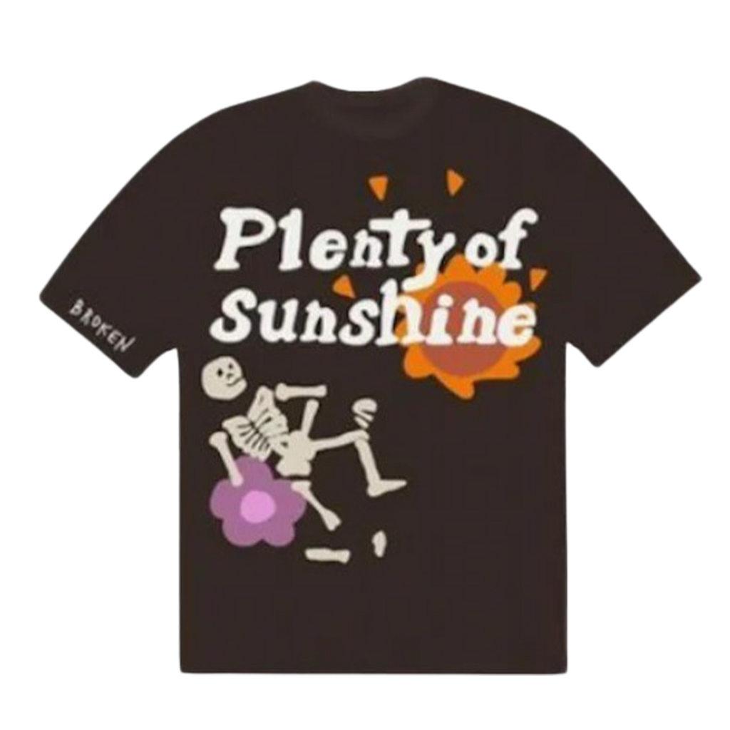 Broken Planet T-Shirt 'Plenty Of Sunshine' - Brown