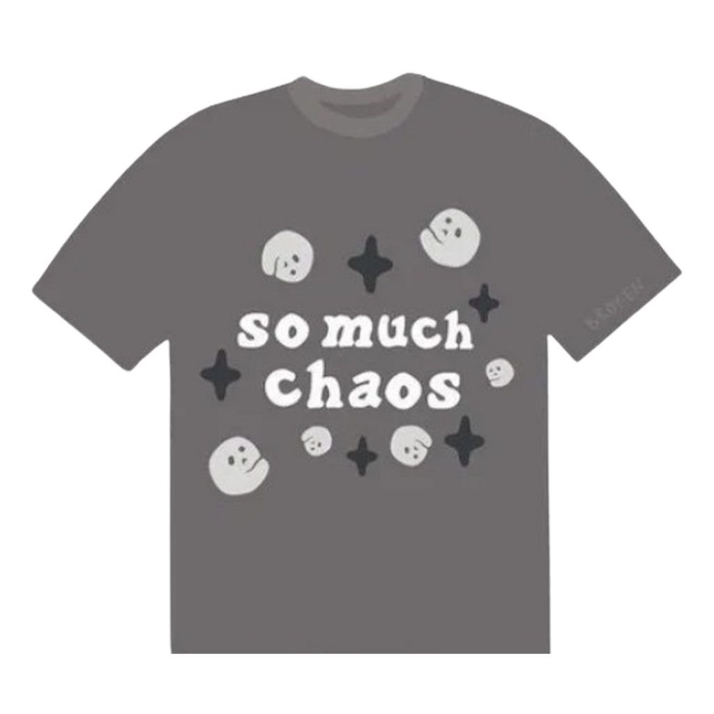 Broken Planet So Much Chaos T-shirt 'Ash Grey'