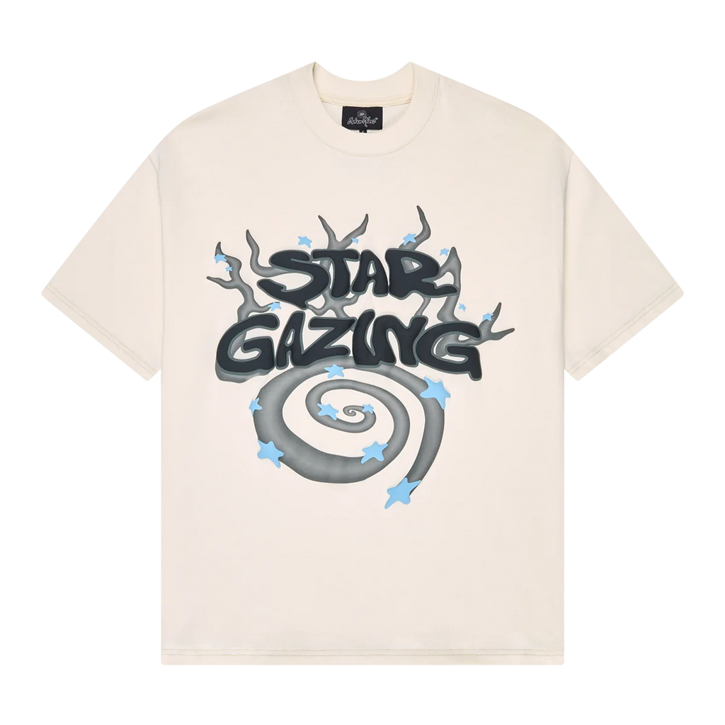 Broken Planet T-Shirt 'Stargazing' - Vanilla White