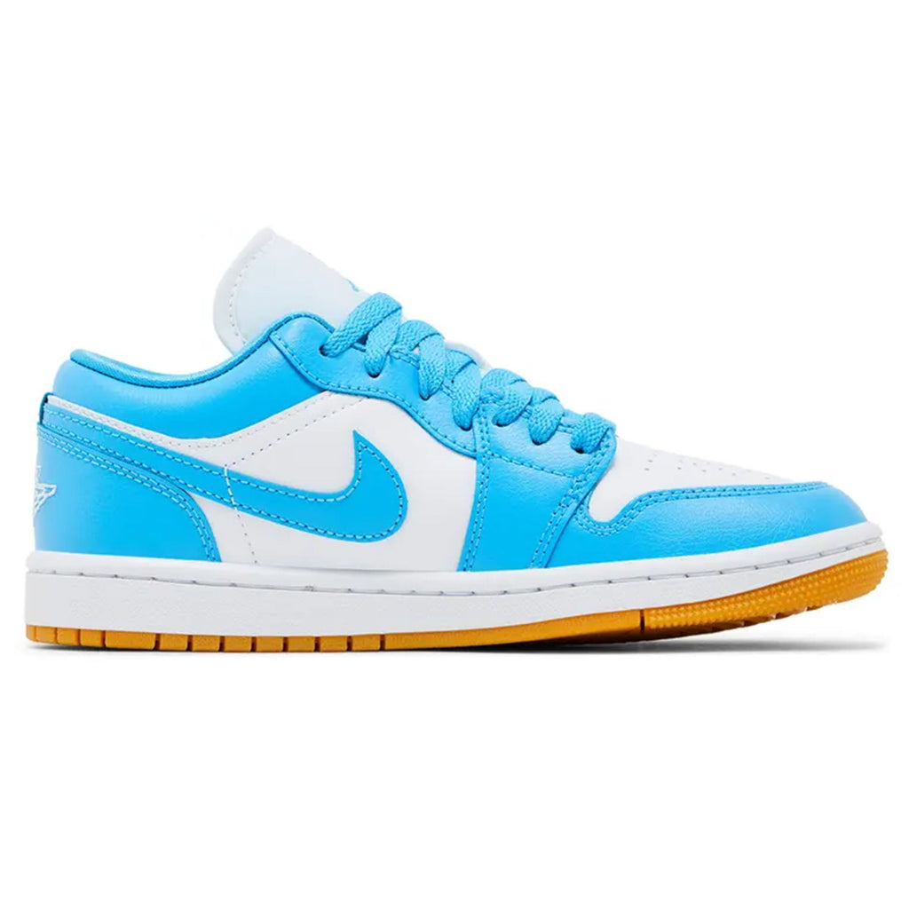 Air Jordan 1 Low Wmns 'Dark Powder Blue Gum'