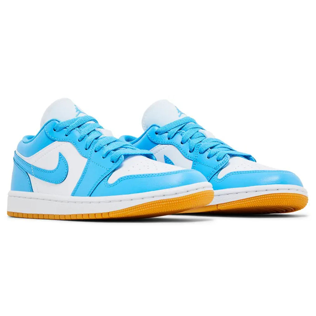Air Jordan 1 Low Wmns 'Dark Powder Blue Gum'