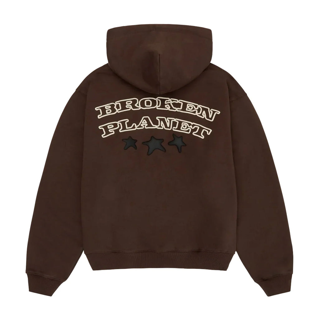 Broken Planet Out of Service Hoodie 'Mocha Brown'