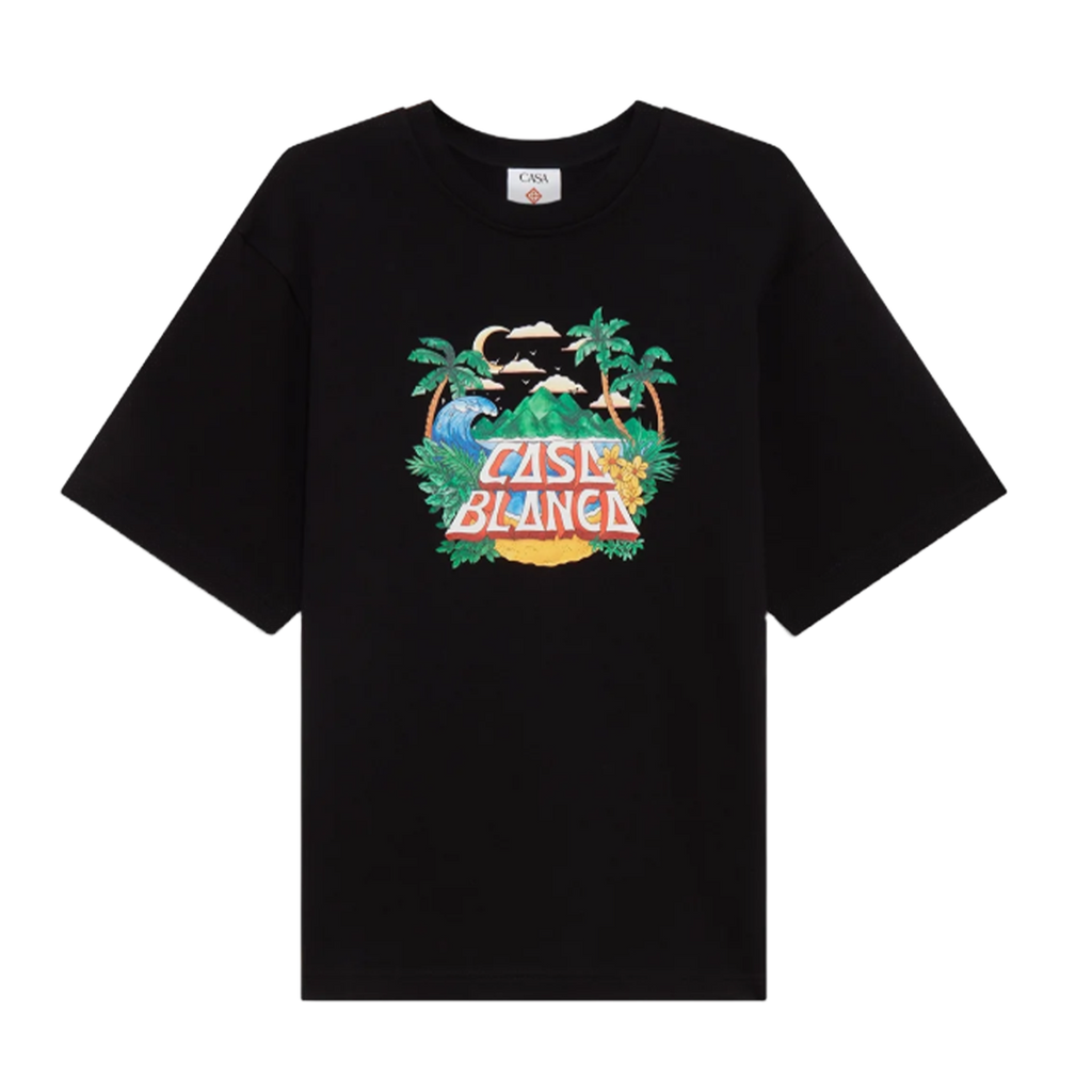 Casablanca Casa Beach Wave T-Shirt 'Black'