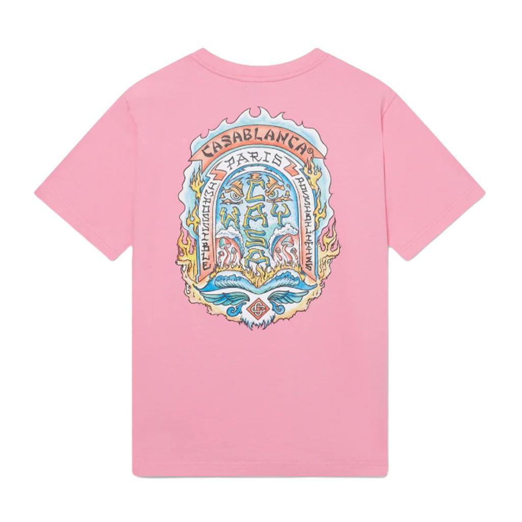 Casablanca Casa Way Skate T-Shirt 'Pink'