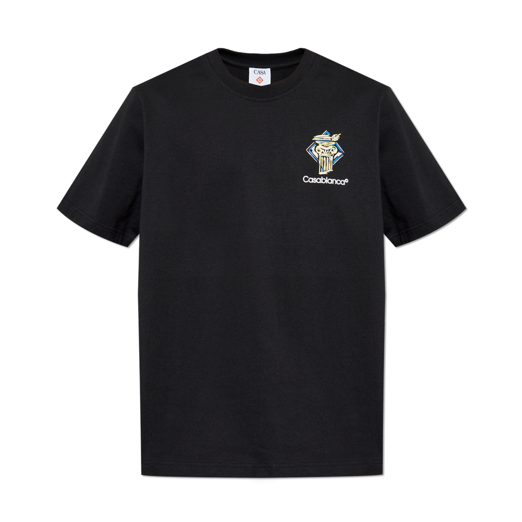 Casablanca Diamond Column T-Shirt 'Black'