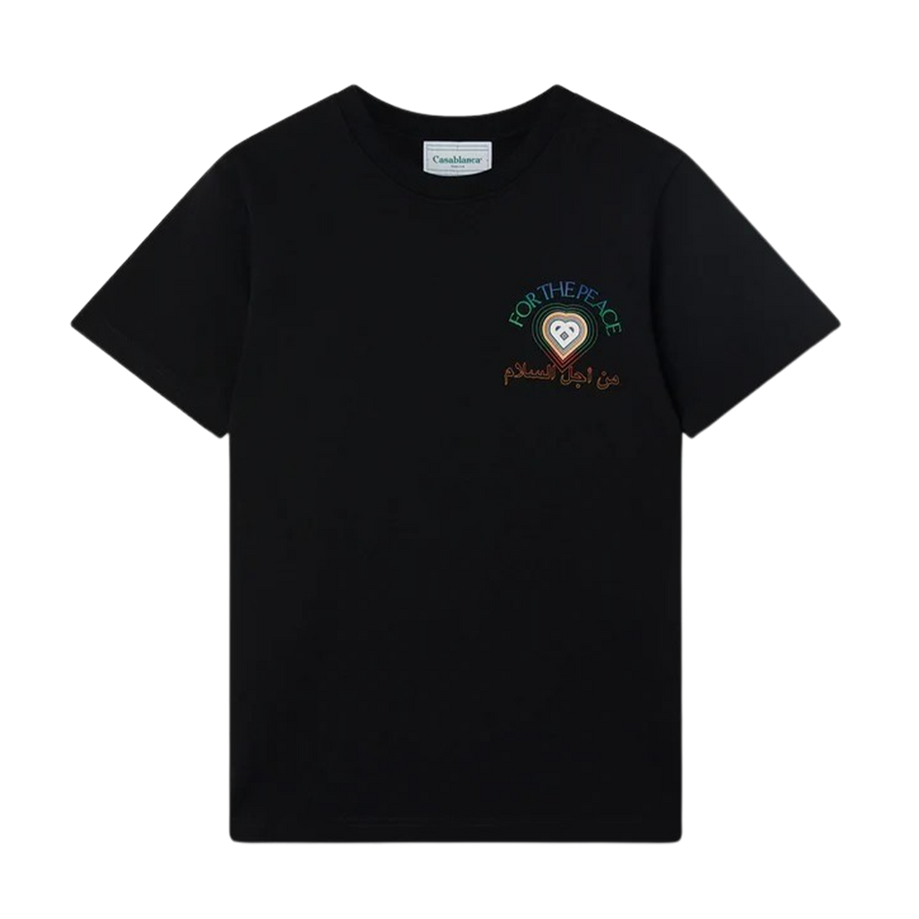 Casablanca For The Peace Gradient Printed T-Shirt 'Black'