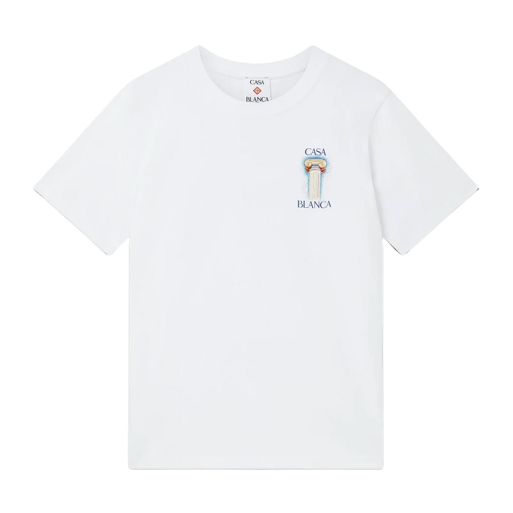 Casablanca La Colonne T-Shirt 'White'