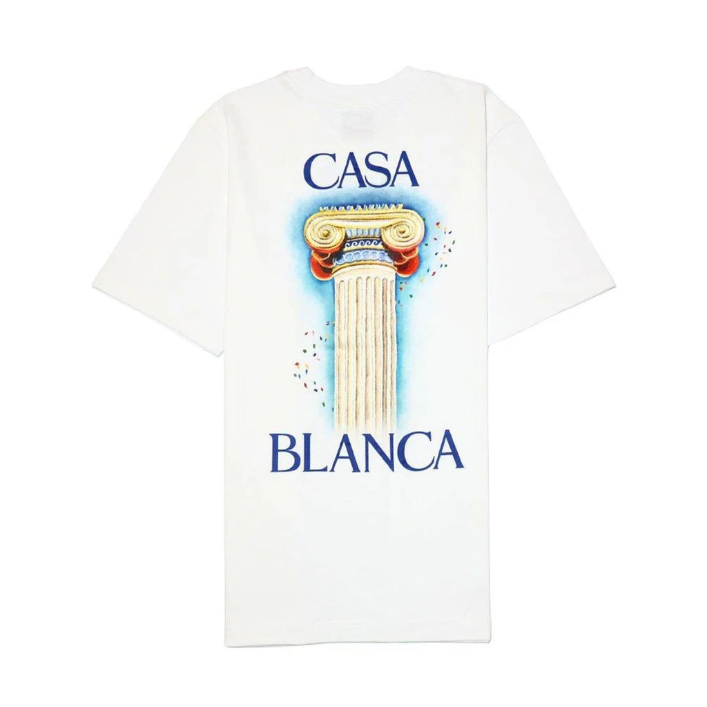 Casablanca La Colonne T-Shirt 'White'