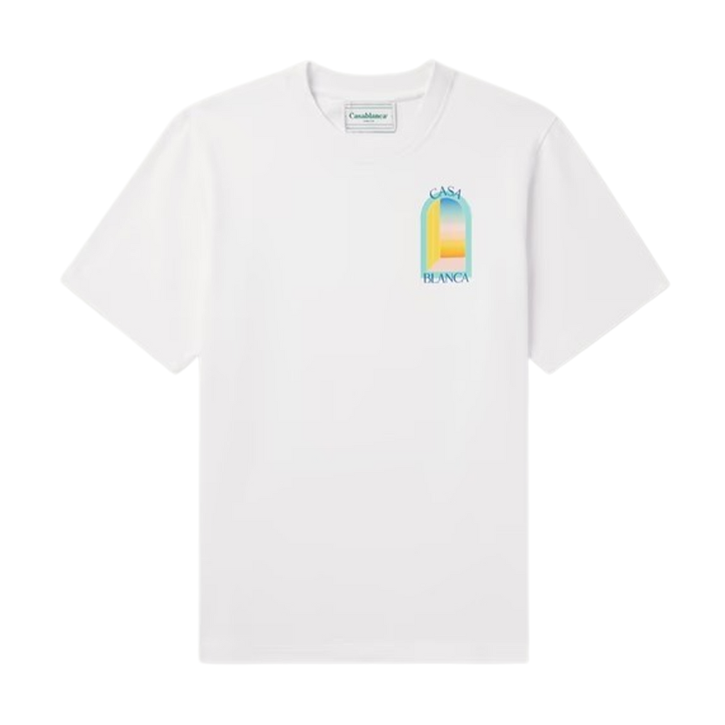 Casablanca L'Arc Colore T-Shirt 'White'