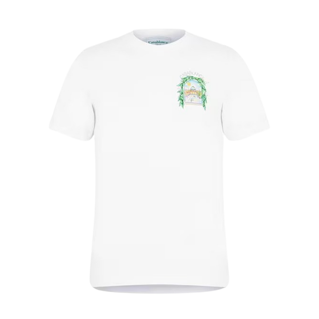 Casablanca L'Arche Tennis Club T-Shirt 'White'