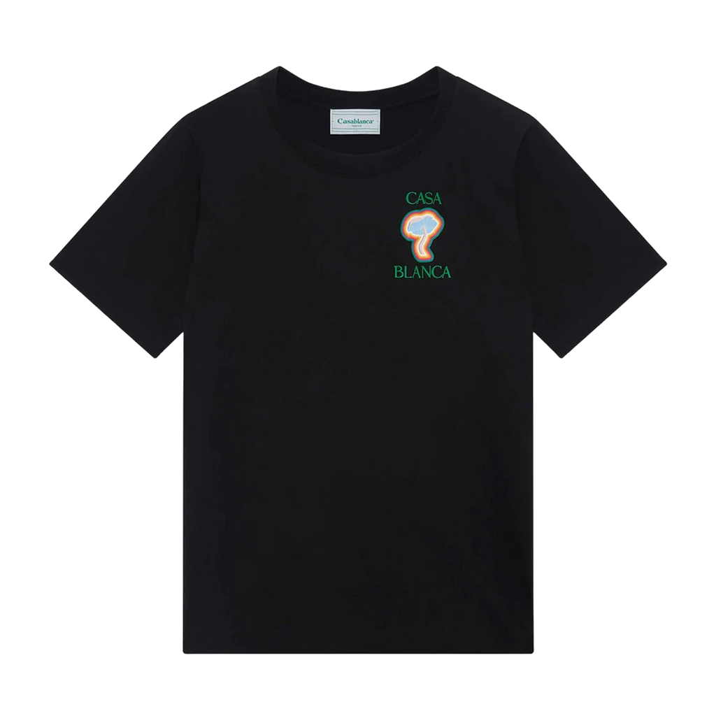 Casablanca Rainbow Mushroom T-Shirt 'Black'