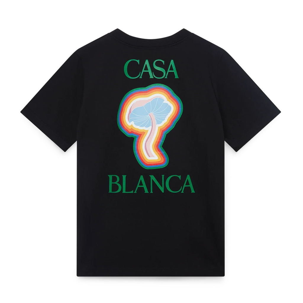 Casablanca Rainbow Mushroom T-Shirt 'Black'