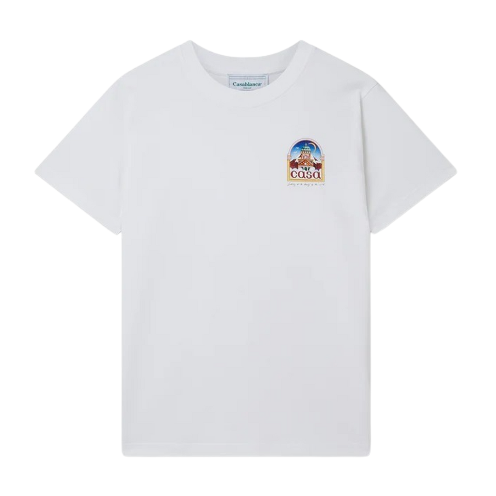 Casablanca Vue De L'Arche T-Shirt 'White'