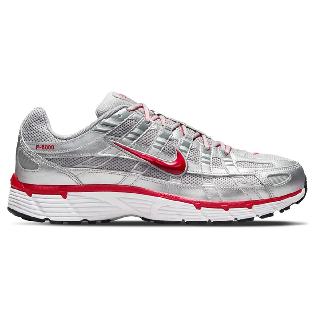 Nike P-6000 'Metallic Silver Gym Red'