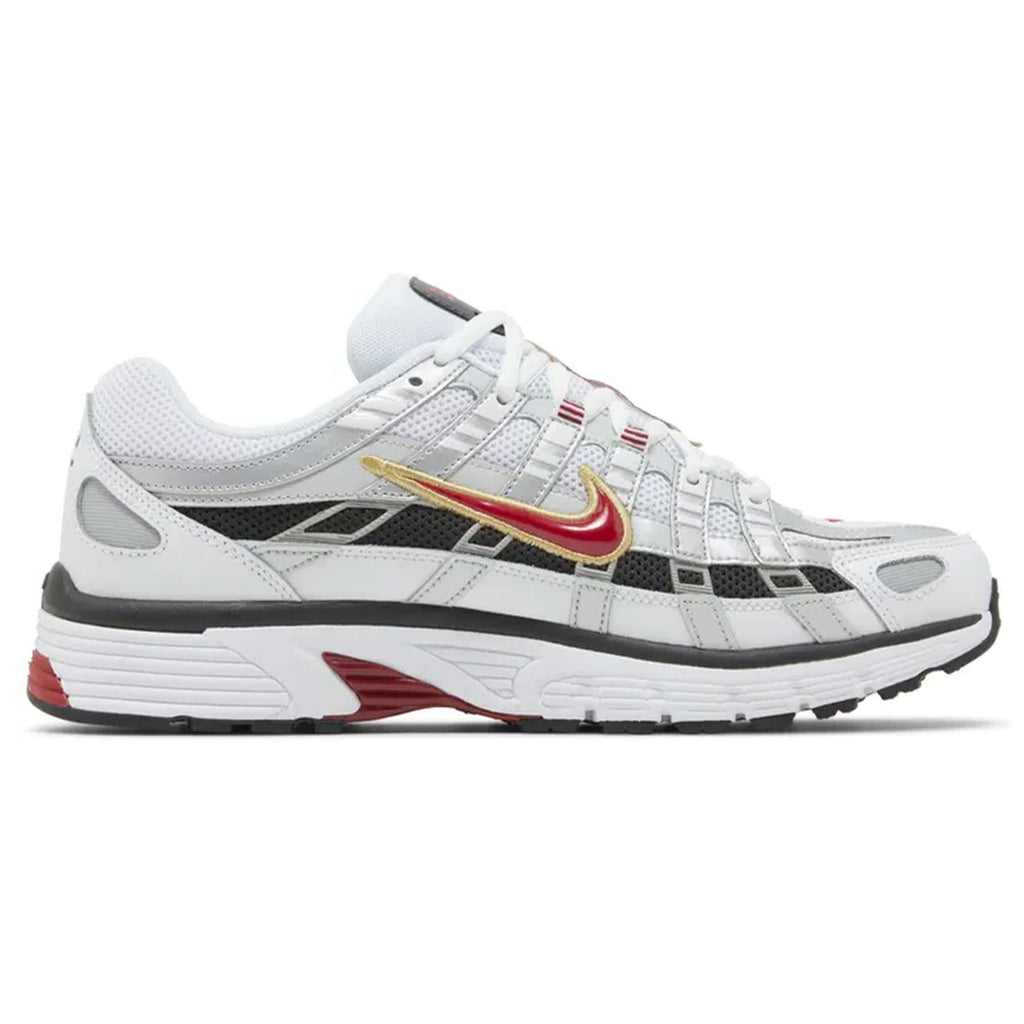 Nike P-6000 'Platinum Varsity Red'