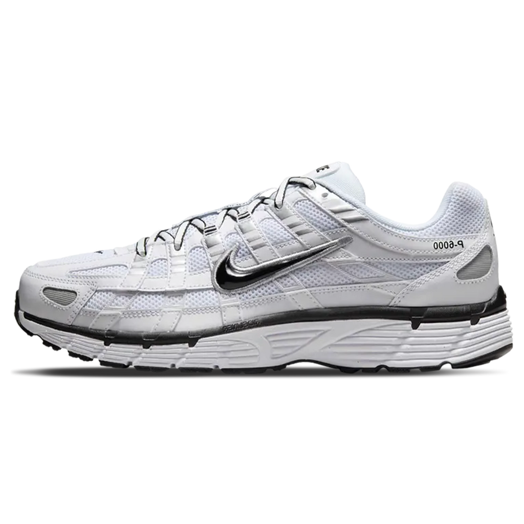 Nike P-6000 'White Metallic Silver Black'