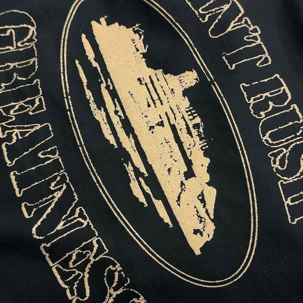Central Cee x Corteiz Can’t Rush Greatness Tee 'Black'