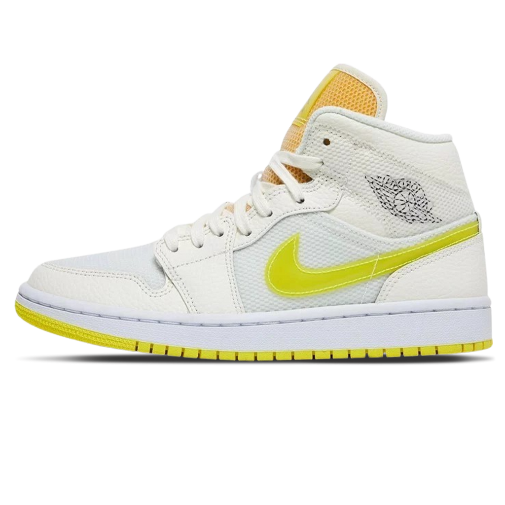 Air Jordan 1 Mid SE Wmns 'Voltage Yellow'
