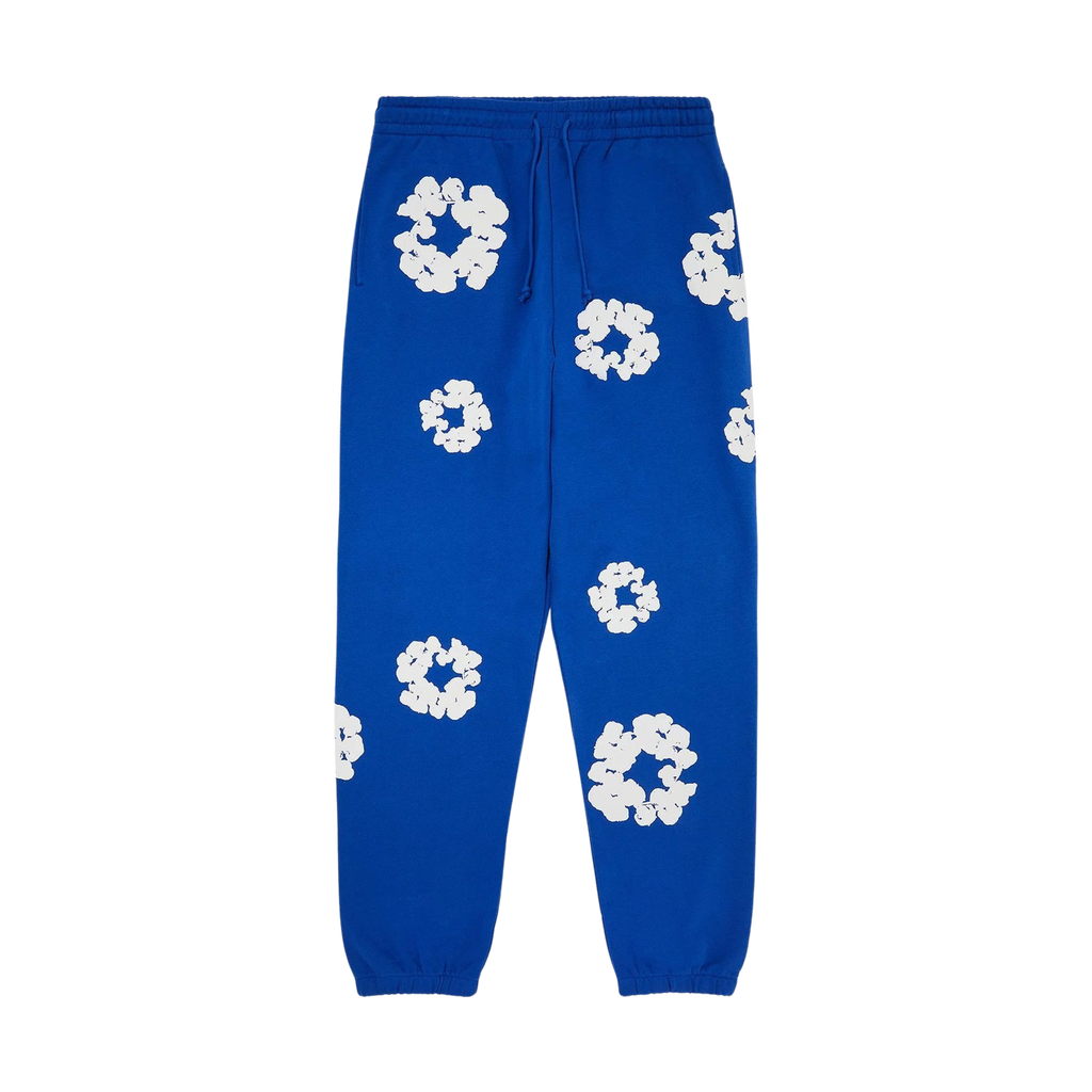 Denim Tears The Cotton Wreath Sweatpants 'Royal Blue'