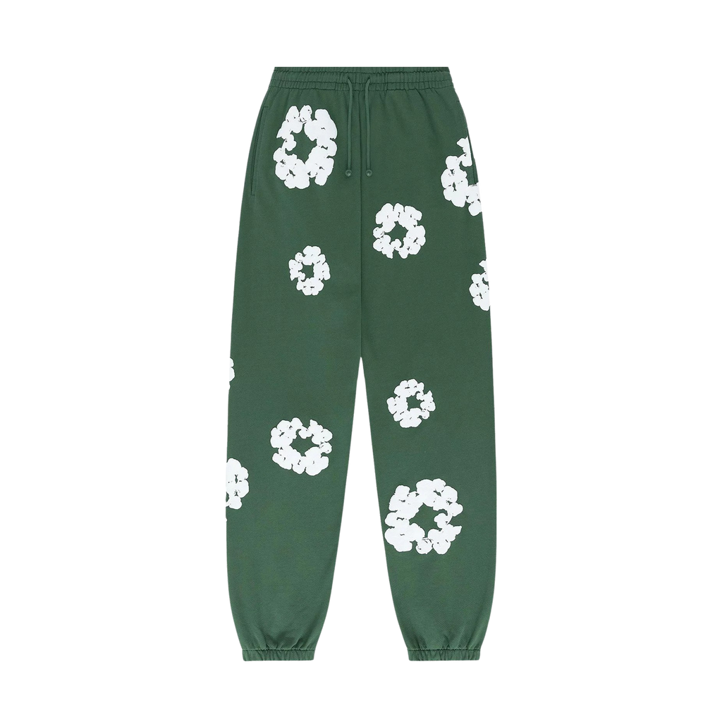 Denim Tears The Cotton Wreath Sweatpants 'Green'