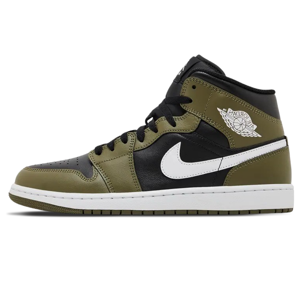 Air Jordan 1 Mid 'Medium Olive'