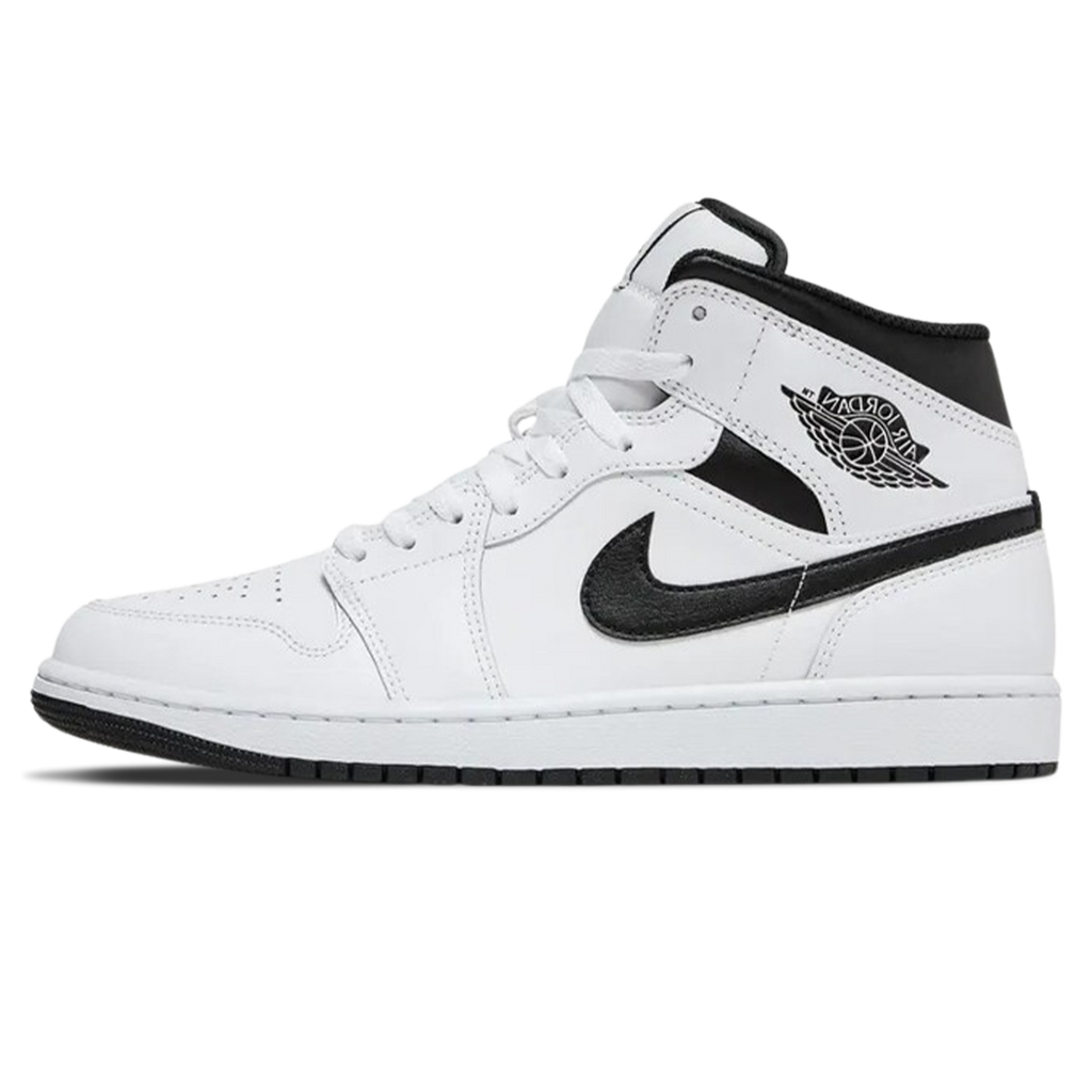 Air Jordan 1 Mid 'White Black'