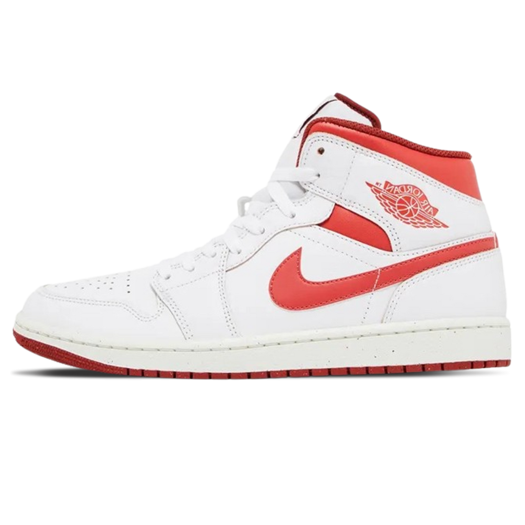 Air Jordan 1 Mid SE 'White Dune Red'