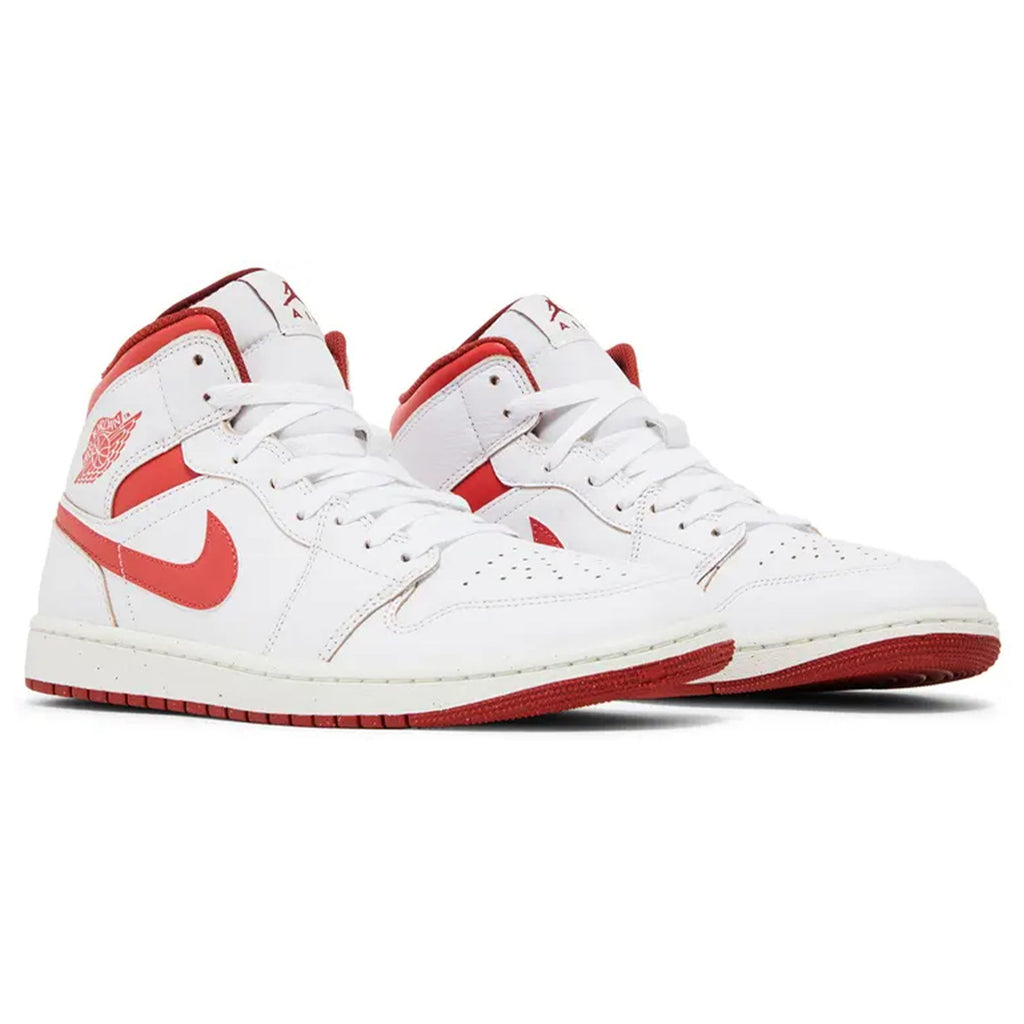 Air Jordan 1 Mid SE 'White Dune Red'