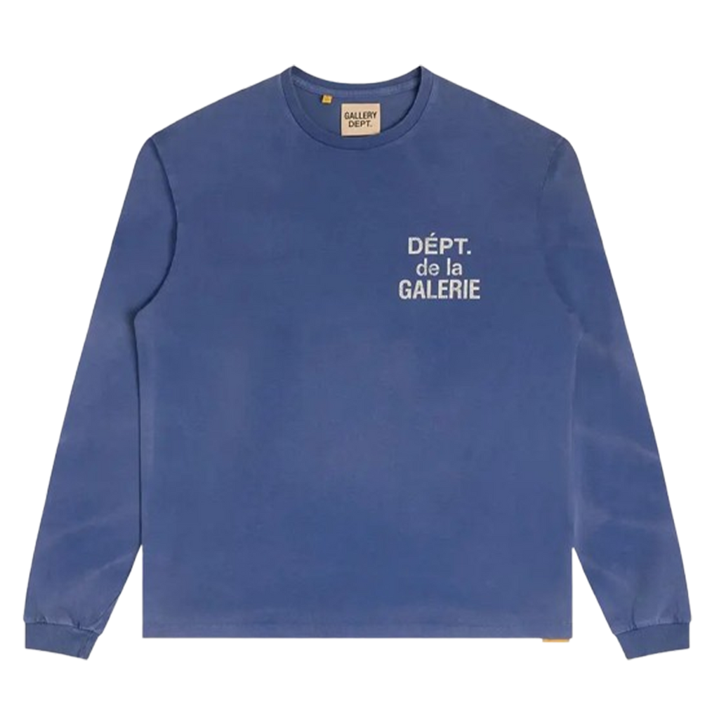 Gallery Dept. French Long-Sleeve Tee 'Navy'